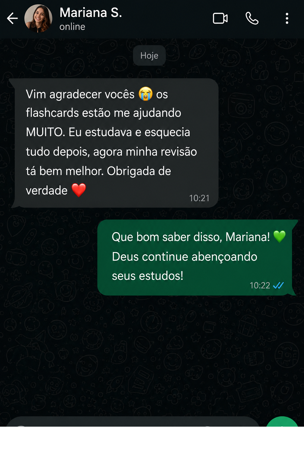 Avaliação de aluno do Fixa Concursos 5